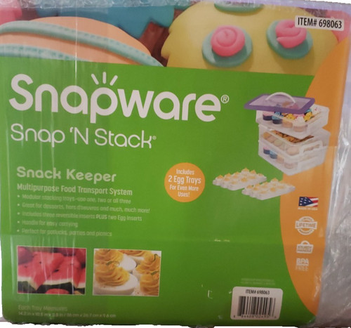 Snapware snap stack snack - snapware, 'n