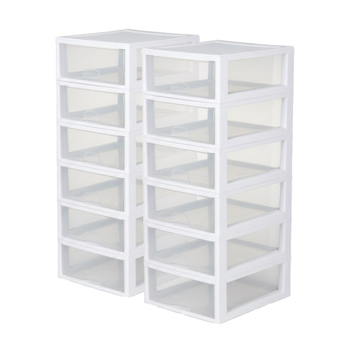 New quart clear plastic - new,