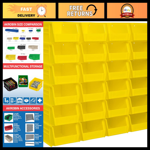 Pack plastic storage bins - storage,