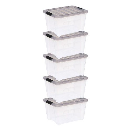 Quart stack pull - stack, clear