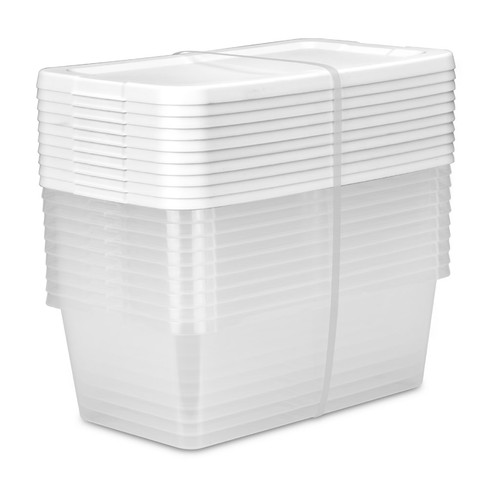 Sterilite clear storage - qt,