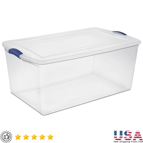 Clear storage bin lid 105 - lid,